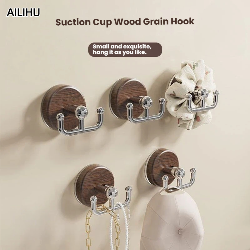 Door Stopper Heavy - Gantungan Dinding Serbaguna Motif Kayu dengan