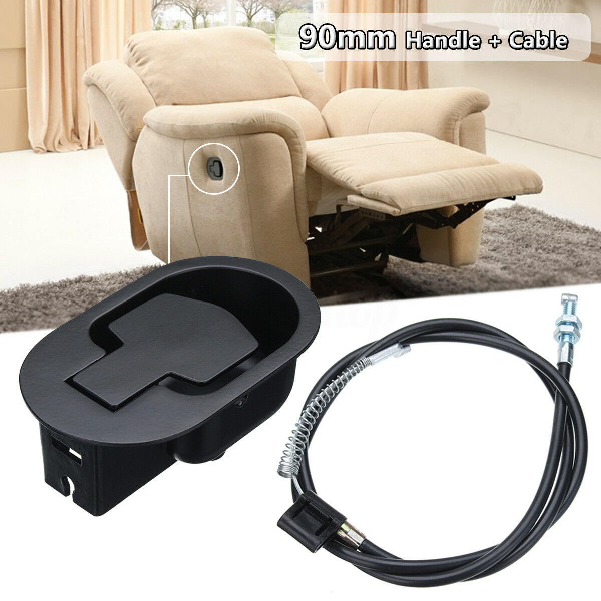 Furniture Hardware Knobs - Recliner Lepas Pegangan Tarik dengan Kabel