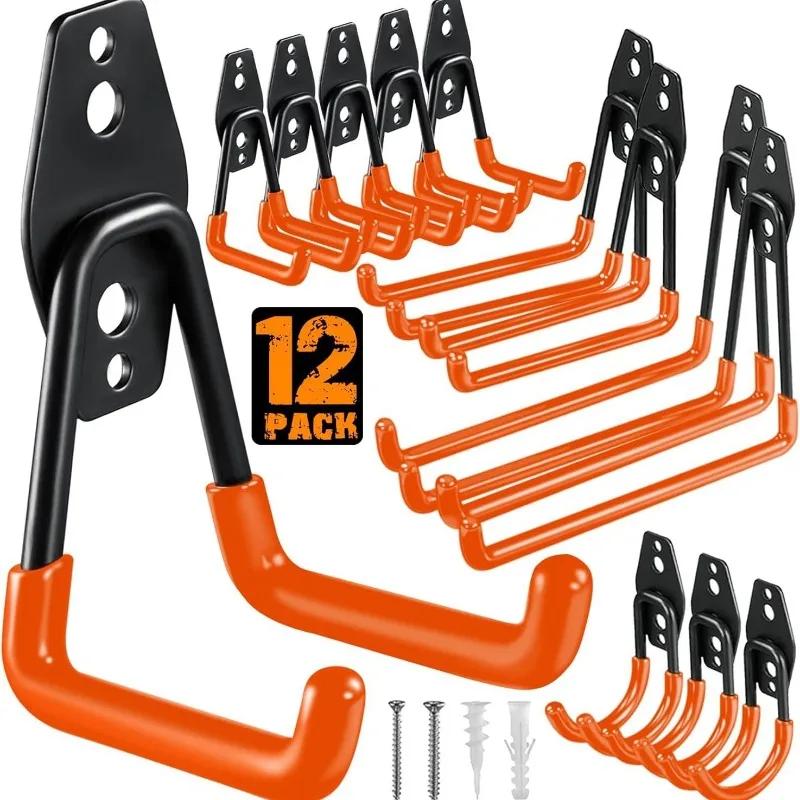Door Stopper Heavy - Set 12 buah Pengait Penyimpanan Garasi