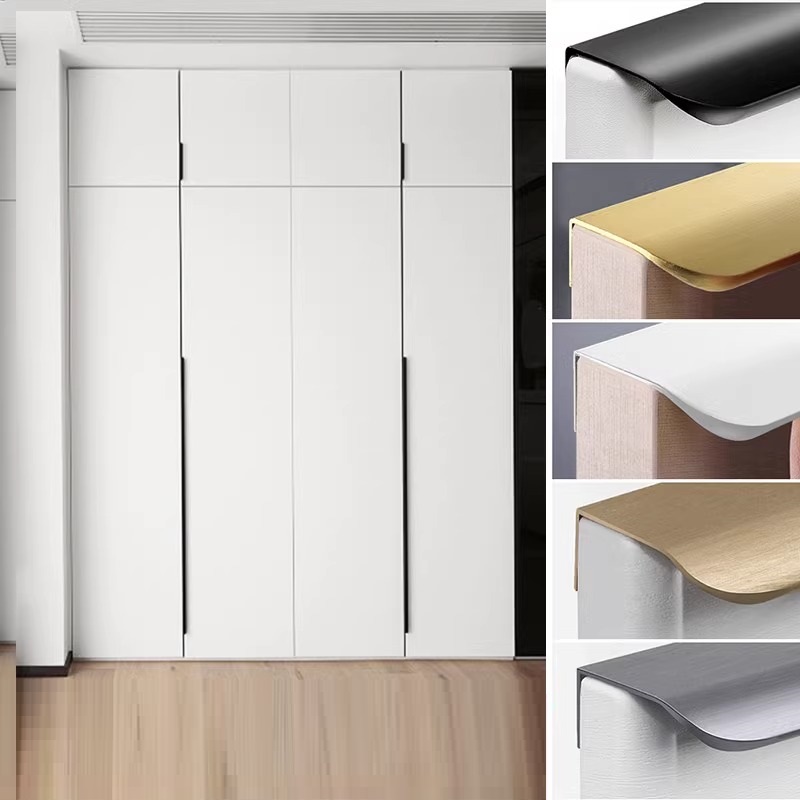 Restoration Hardware Furniture Used - Pegangan pintu yang dirancang dengan minimalis,