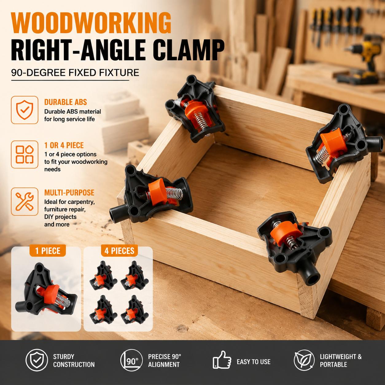 Kit Penjepit Sudut 90 Derajat  - Furniture Joinery Hardware ulasan dan harga