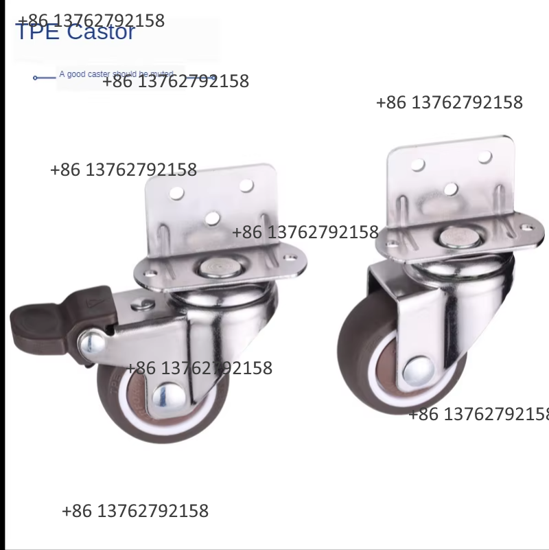4 Buah Roda Putar Karet Lembut - Furniture Hardware ulasan dan harga