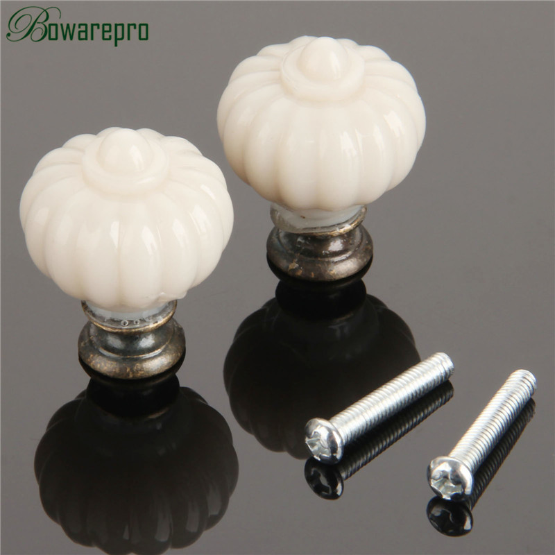 1 Buah Kenop Kabinet Labu Puti - Furniture Hardware Knobs ulasan dan harga