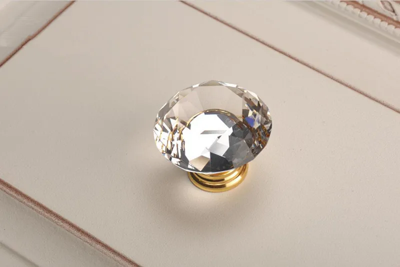 Kenop Lemari Kristal Emas, Gag - Furniture Hardware Knobs ulasan dan harga
