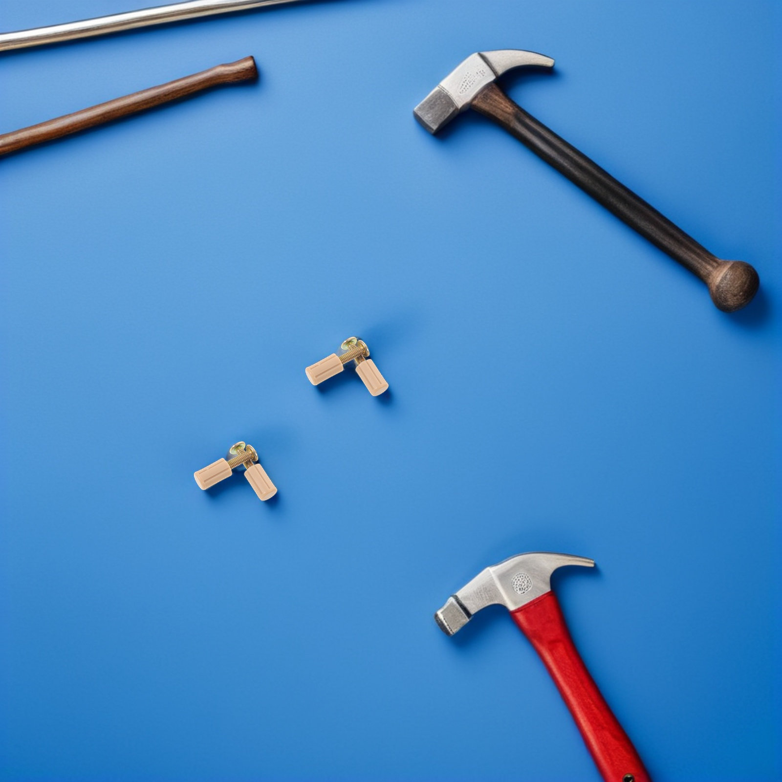 6 Buah Pasak Penyangga Papan T - Furniture Hardware ulasan dan harga
