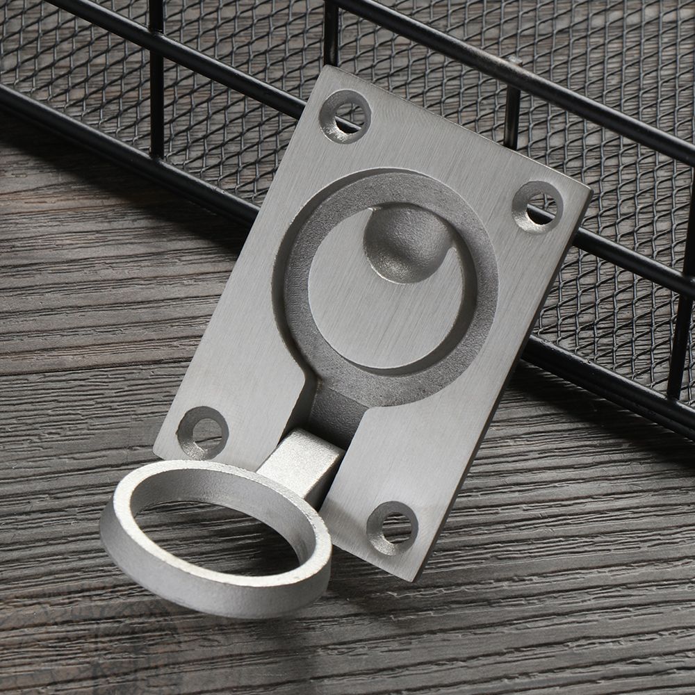 Kenop pintu cincin tarik Flush - Furniture Hardware Knobs ulasan dan harga