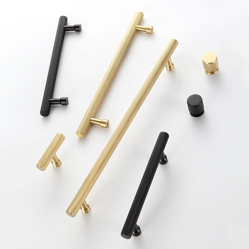 Gagang Kabinet Emas Hitam Kuni - Restoration Hardware Furniture Used ulasan dan harga
