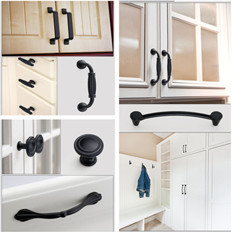 Gagang Hitam untuk Kenop Kabin - Restoration Hardware Furniture Used ulasan dan harga