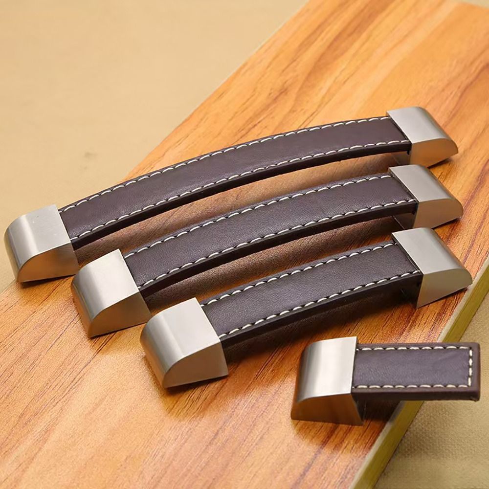 1 Buah Gagang Kabinet Kulit Le - Furniture Hardware In China ulasan dan harga