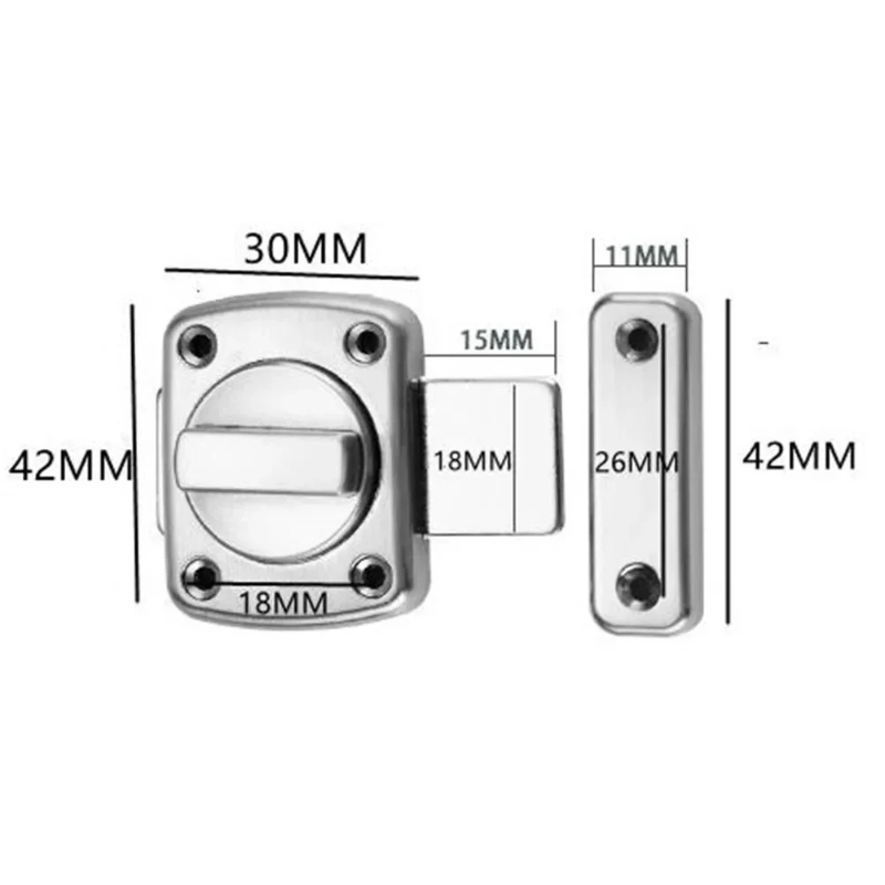 Kait Pintu Logam Cor Anti Mali - Door Stopper Heavy ulasan dan harga