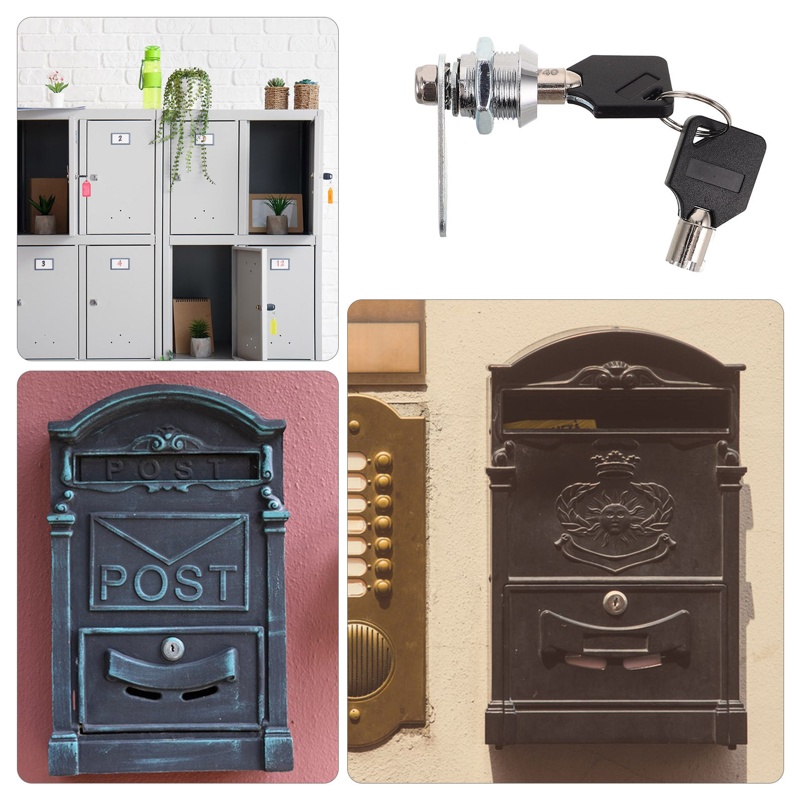 1Set Kunci Silinder Cam dari P - Furniture Hardware Lock ulasan dan harga