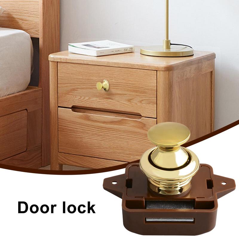 Kunci gerendel tombol tekan mo - Furniture Hardware Knobs ulasan dan harga