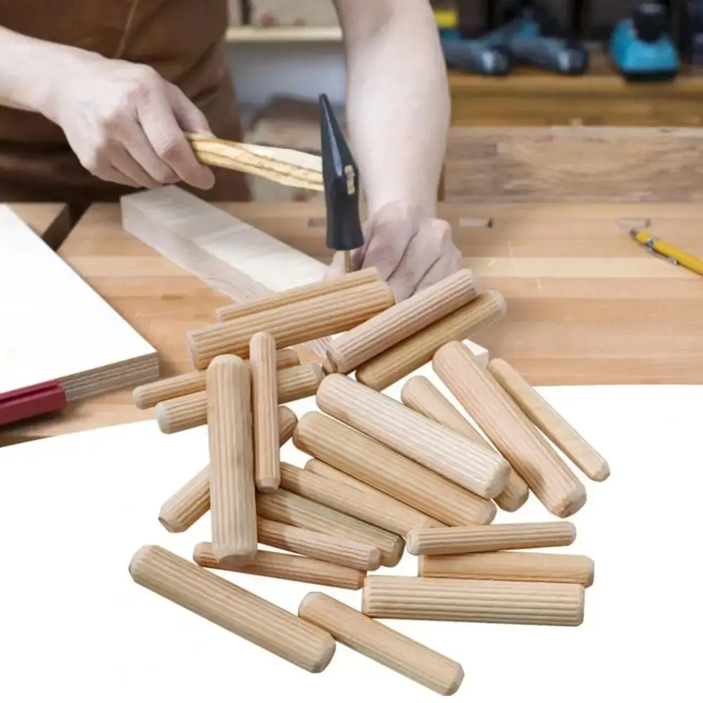 Pin Dowel Kayu 6/8mm Beralur,  - Furniture Joinery Hardware ulasan dan harga
