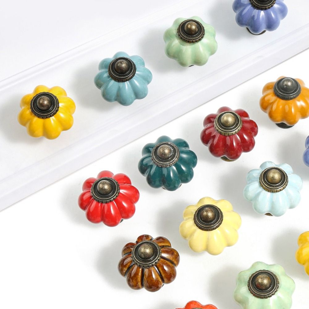 Kenop Kabinet Keramik Bentuk L - Furniture Hardware Knobs ulasan dan harga