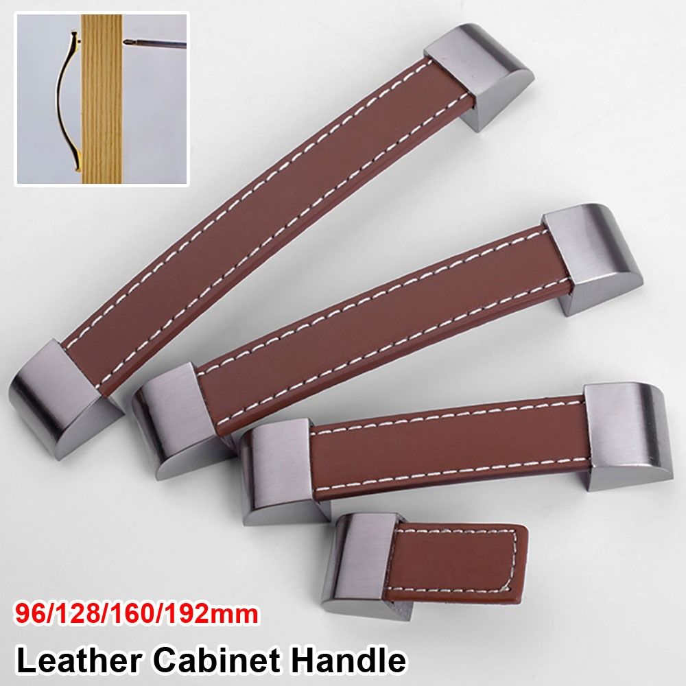 1 Buah Gagang Kabinet Kulit Le - Furniture Hardware In China ulasan dan harga